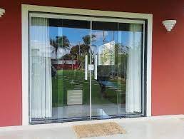 porta de vidro temperado